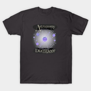 Astronomy Domineer Infinite Planets in Space T-Shirt